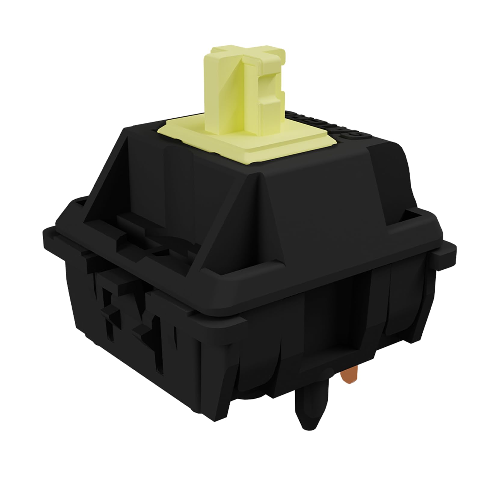 Amazon.co.jp: Gateron Oil King スイッチ タクタイル 5ピン (イエロー